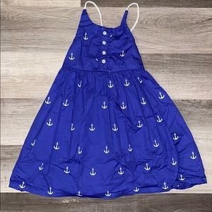 Anchor dress great for 4th of July